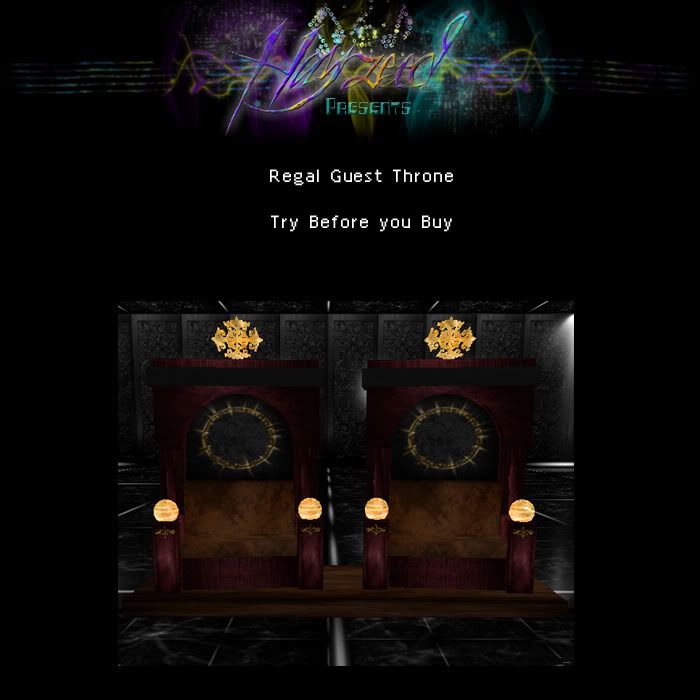 Regal Guest Throne PP