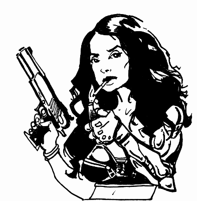 Femme Fatale MY take on the female Bounty Hunter form the main book.