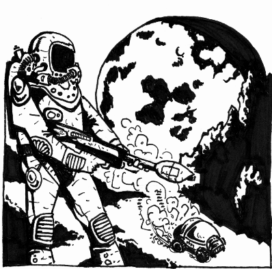The Moon Watch The moons of the various planets in the solar system provide ample opportunity to hide smuggling and pirate bases.