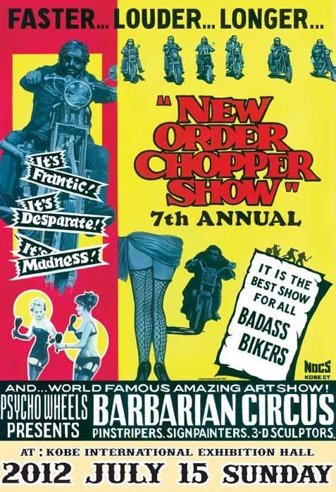 NEW ORDER CHOPPER SHOW 2012