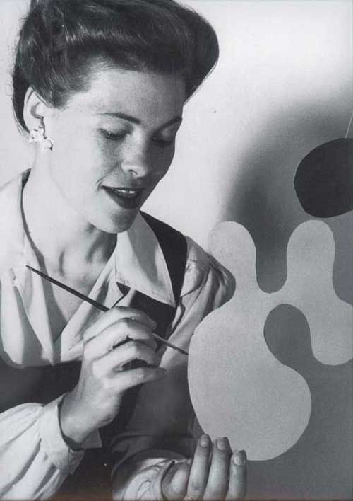 eames office poster/Ray Eames Portrait (early 1940's)