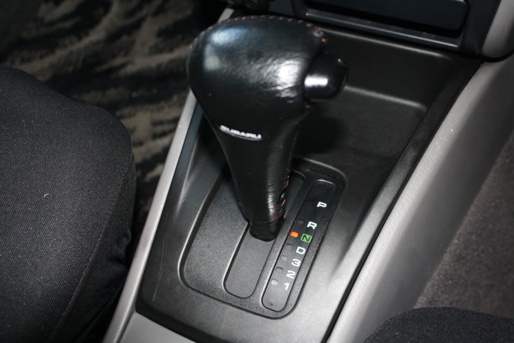 I gave my 4EAT shifter the boot... Subaru Forester Owners Forum
