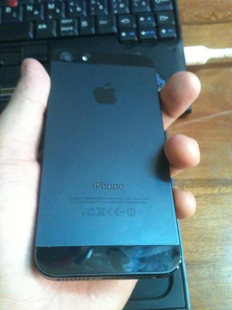 Cần bán 1 cây iphone 5 đen, quốc tế, 32g,99%, full box.....5tr... - 9