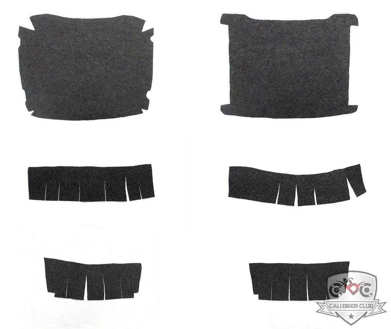 harley saddlebag carpet liners
