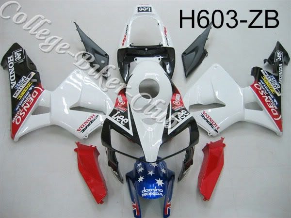 2012 honda cbr600rr fairings